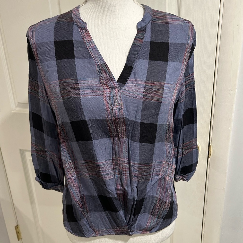 {Como Vintage} Women’s Plaid Top